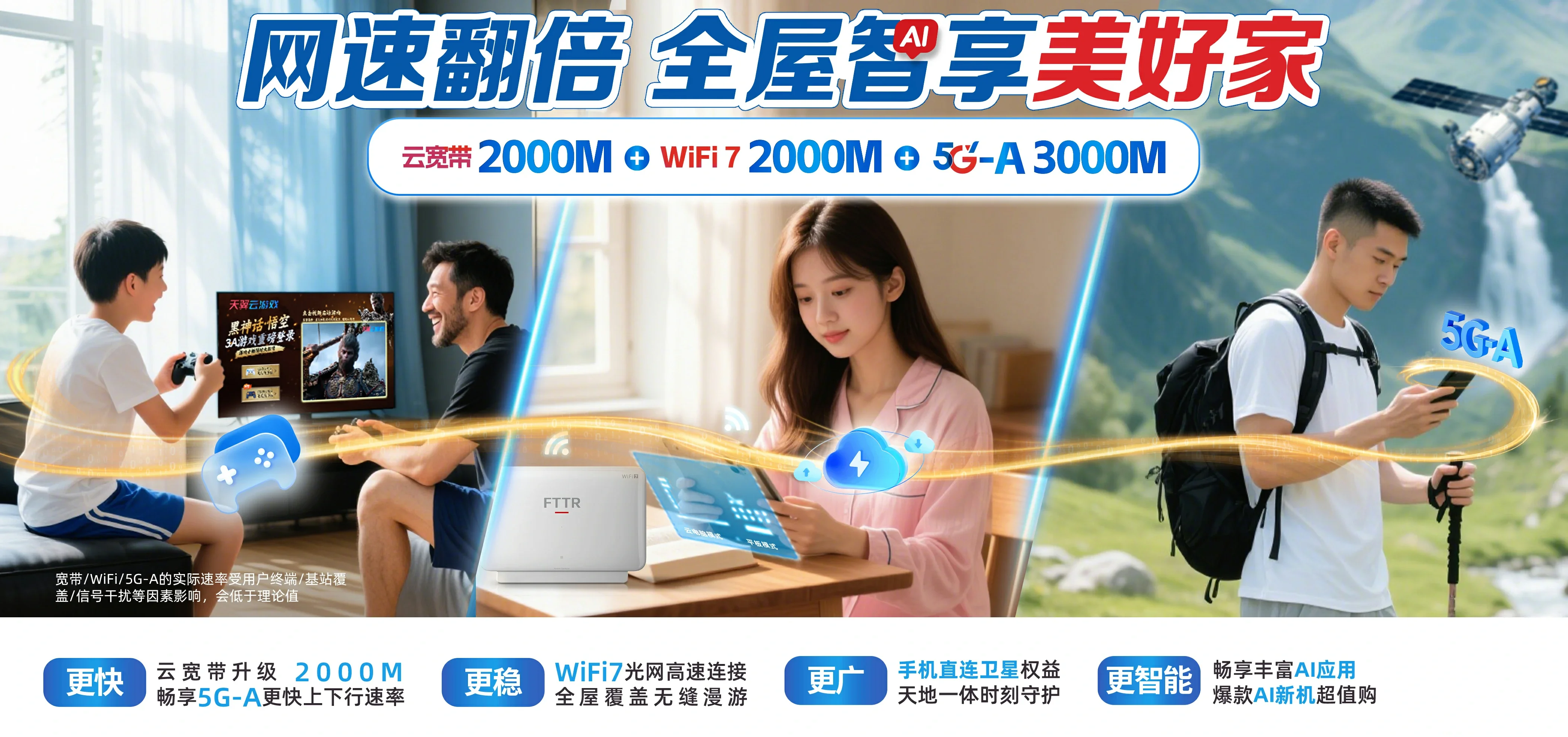 中国电信 遂川县电信宽带 宽带套餐